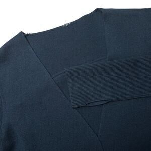 Lululemon City Street Knit Cashmere Jet Blue Cardigan Size L? P2P: 21"